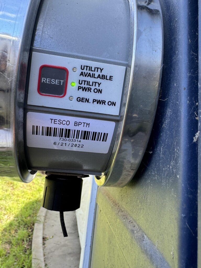 BPTM Utility Power ON Indicator bptm-utility-power-on-indicator